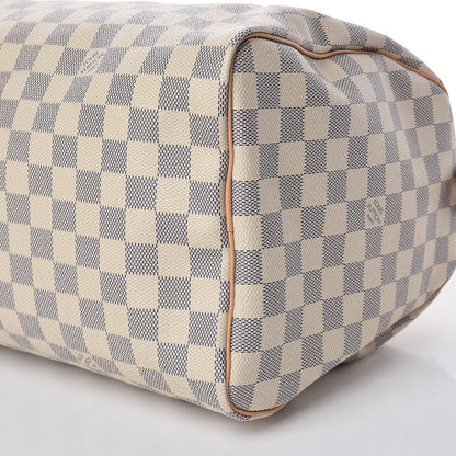 Louis Vuitton Damier Azur Speedy 35 11 of 11