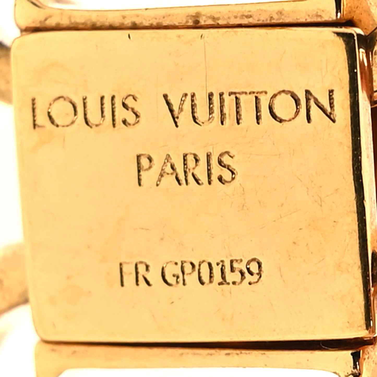 Metal Pure LV Earrings Gold