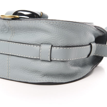 Chloe Calfskin Mini Marcie Round Crossbody Bag Faded Blue 11 of 13