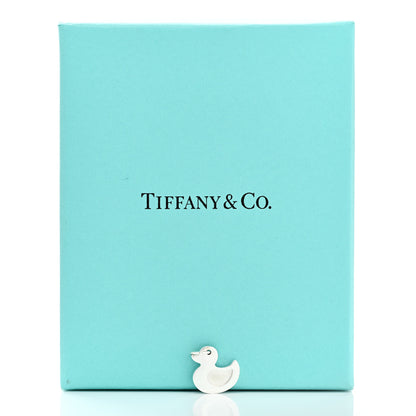 Tiffany Sterling Silver Lucky Duck Charm 4 of 4