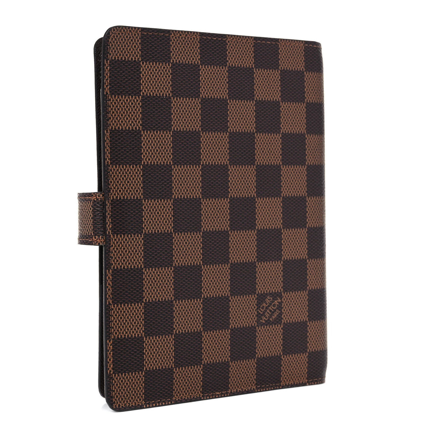 Damier Ebene Medium Ring Agenda Cover