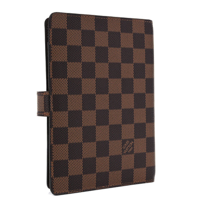 Louis Vuitton Damier Ebene Medium Ring Agenda Cover 2 of 6