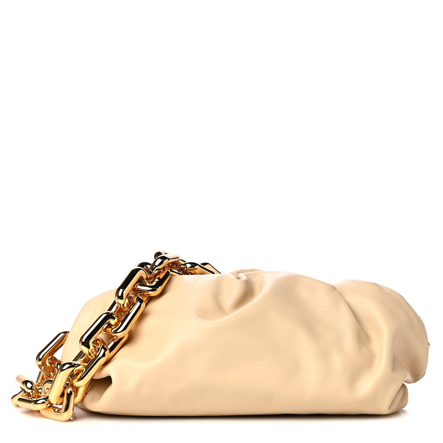 Bottega Veneta Calfskin The Pouch Chain Porridge 1 of 6