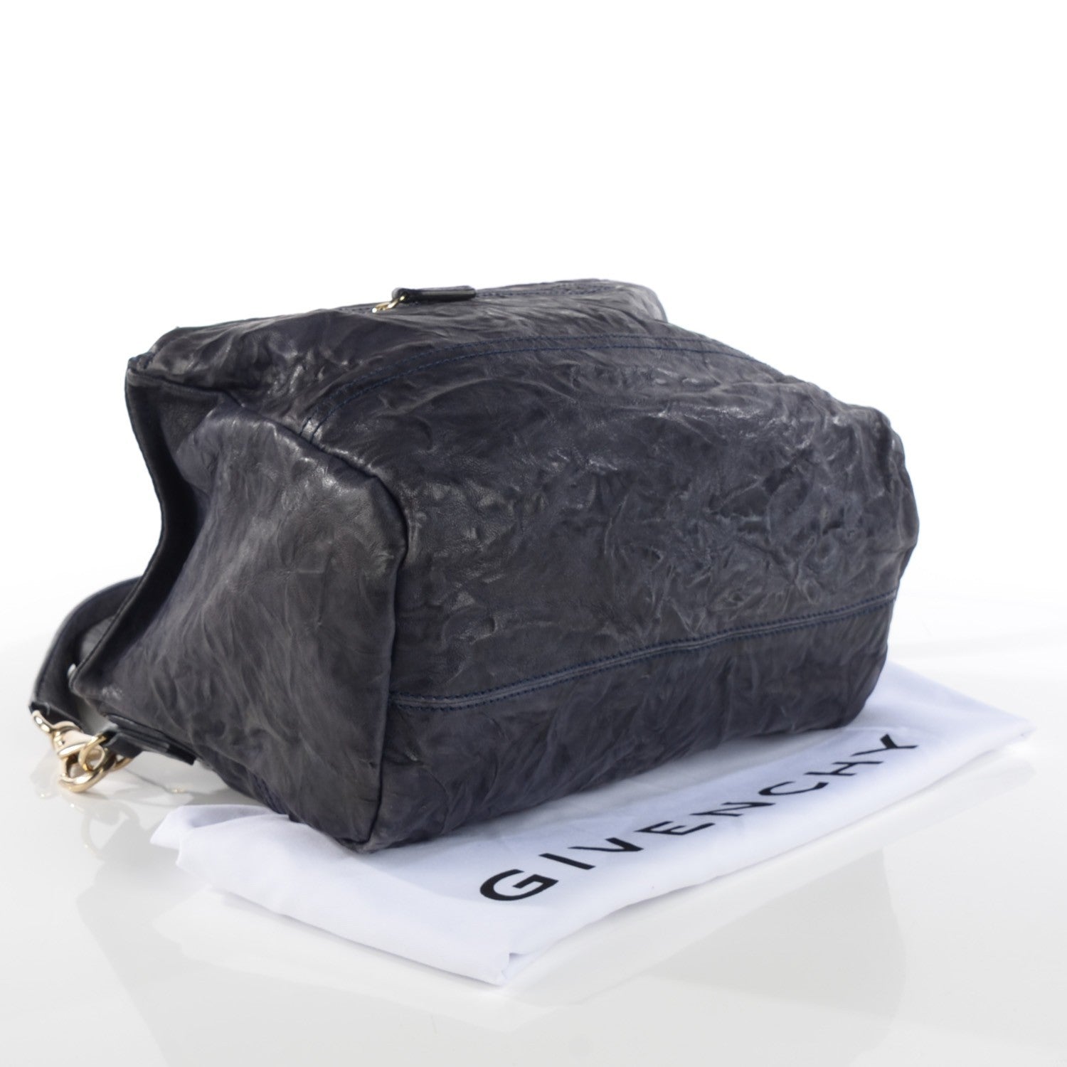 Givenchy Tumbled Sheepskin Medium Pandora Navy 4 of 7