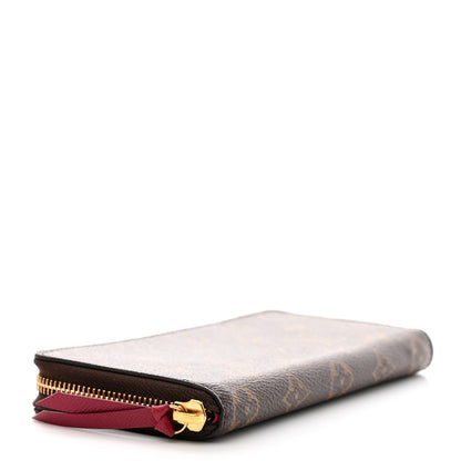 Louis Vuitton Monogram Clemence Wallet Fuchsia 4 of 8