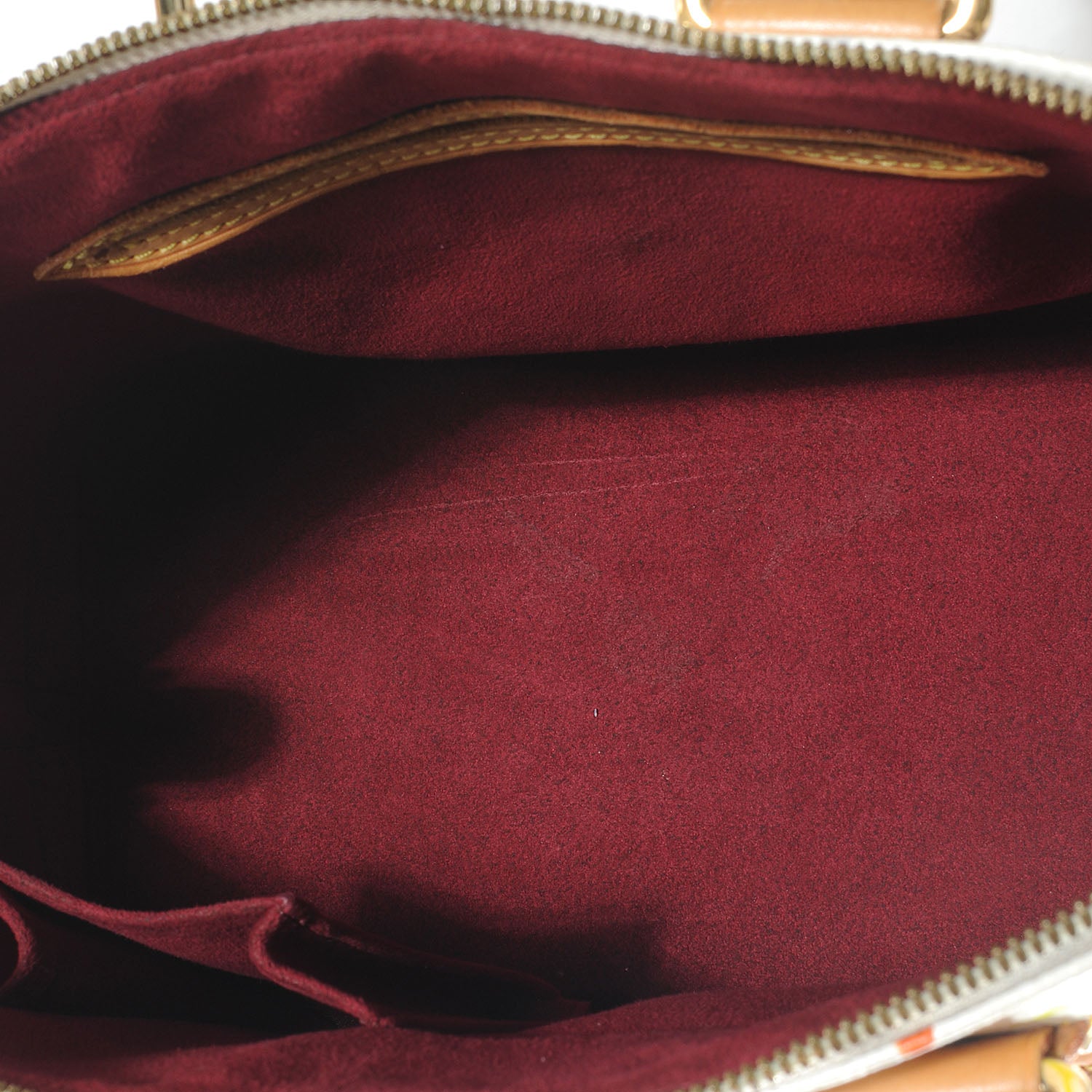 Louis Vuitton Monogram Multicolor Alma White 6 of 8