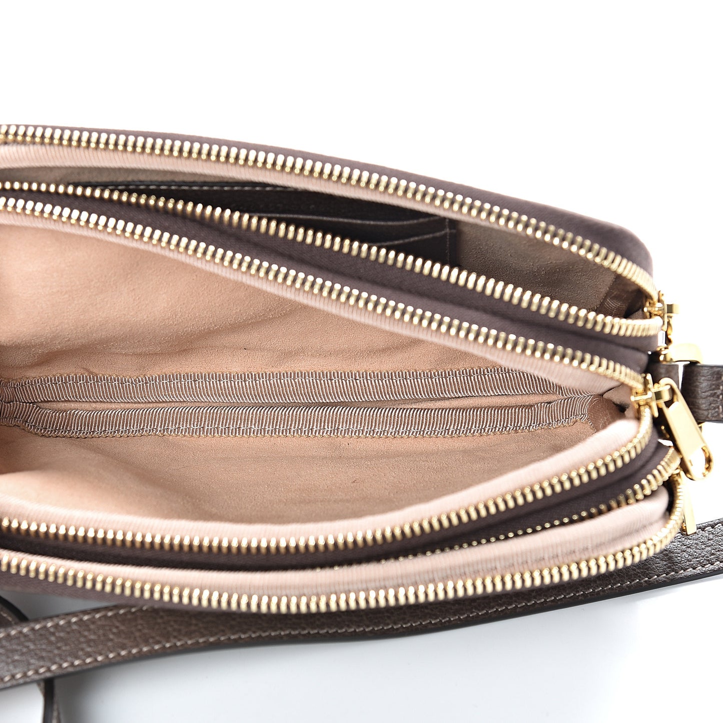 GG Supreme Monogram Web Mini Ophidia GG Bag Brown