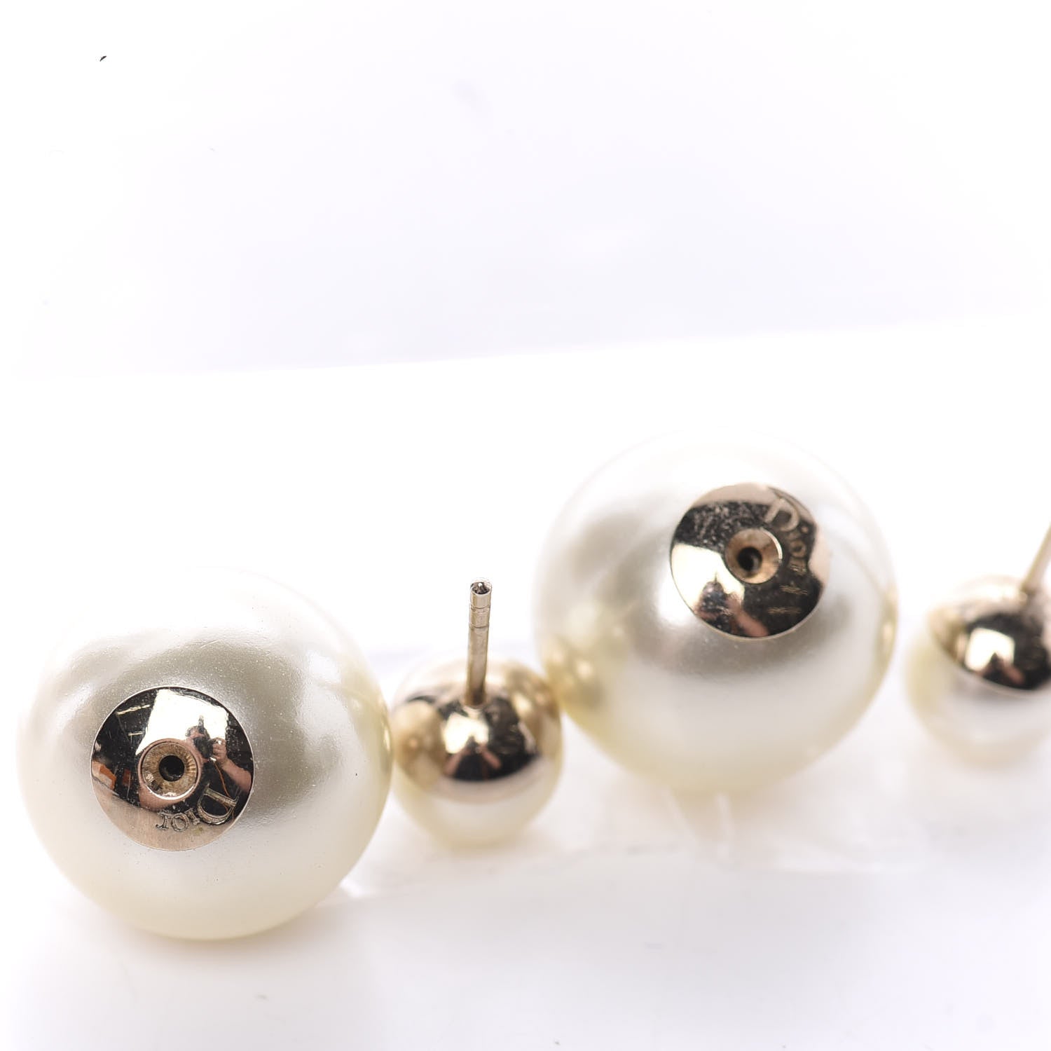 Christian Dior Pearl Mise En Dior Tribal Earrings 4 of 4