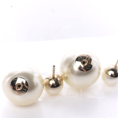 Christian Dior Pearl Mise En Dior Tribal Earrings 4 of 4