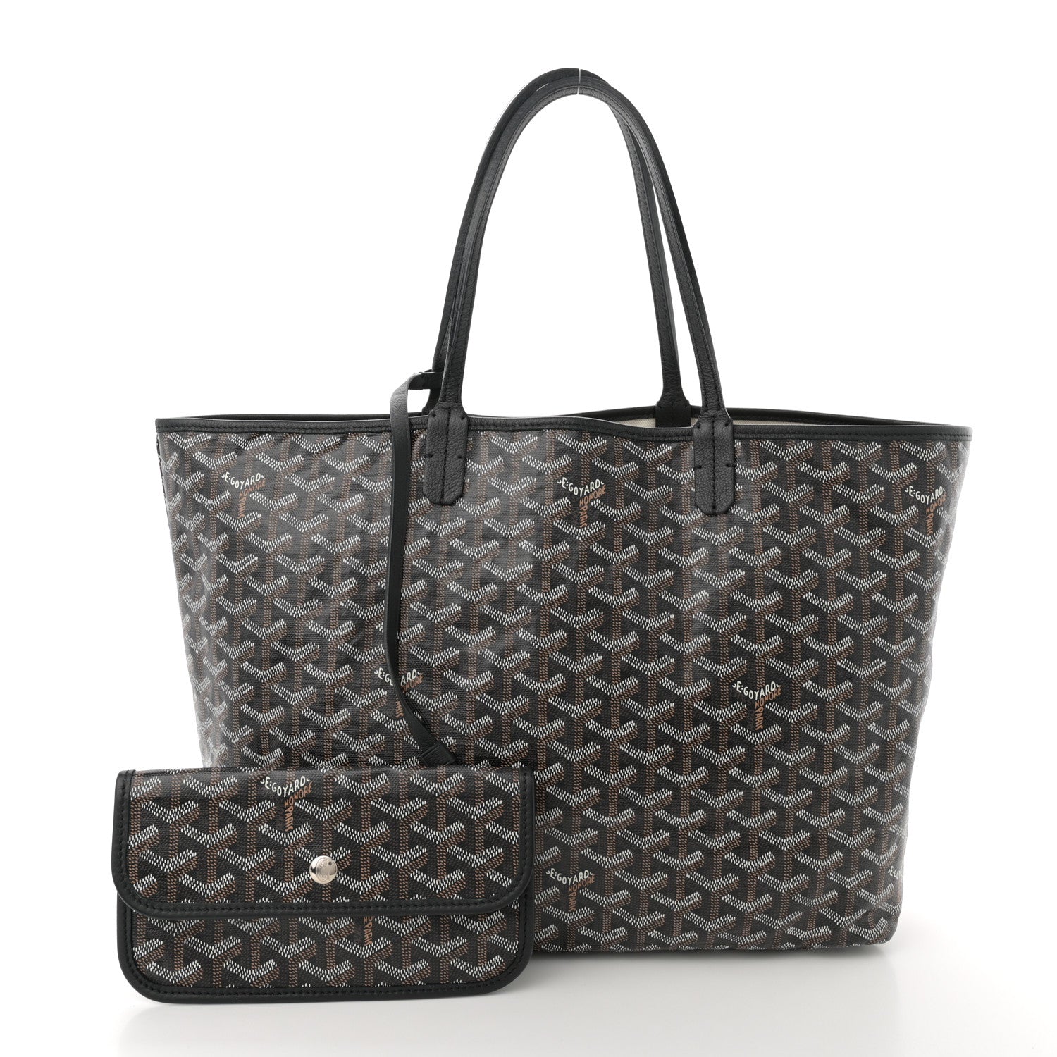 Goyard Goyardine Saint Louis PM Black 3 of 12