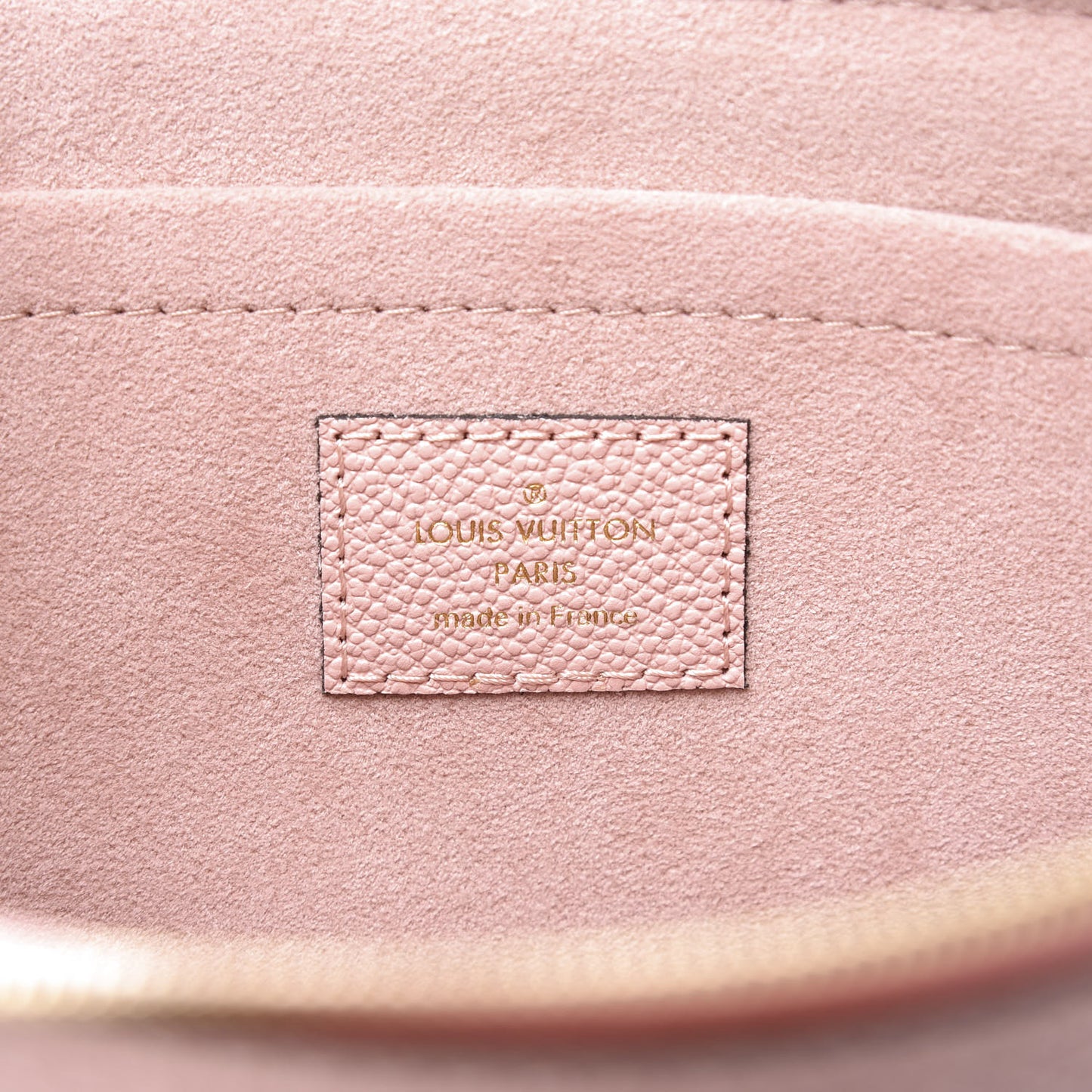 Damier Azur Daily Pouch Rose Poudre