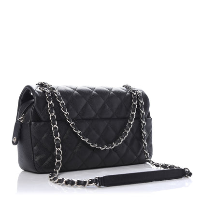 Chanel Caviar Quilted Medium Easy Flap Black 3 of 10