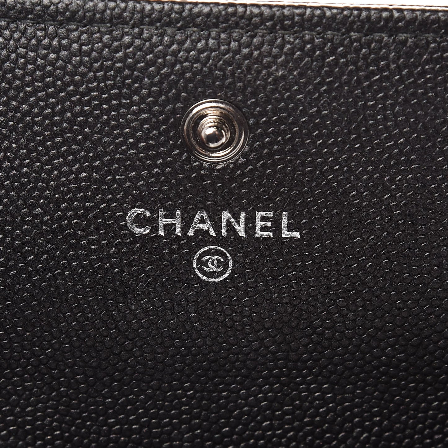 Caviar Quilted Boy Flap Wallet So Black