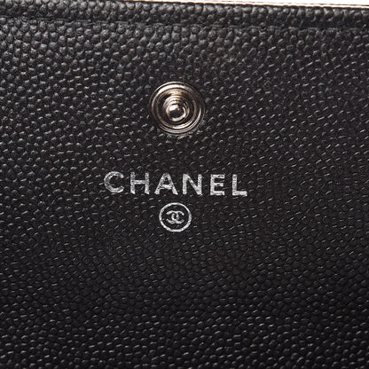 Chanel Caviar Quilted Boy Flap Wallet So Black 6 of 10