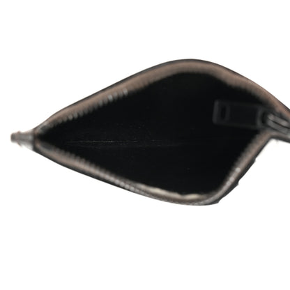 Saint Laurent Calfskin 5 Fragments Zip Pouch Card Holder Fog 5 of 10