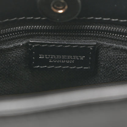 Burberry Prorsum House Check Shoulder Bag Black 6 of 10
