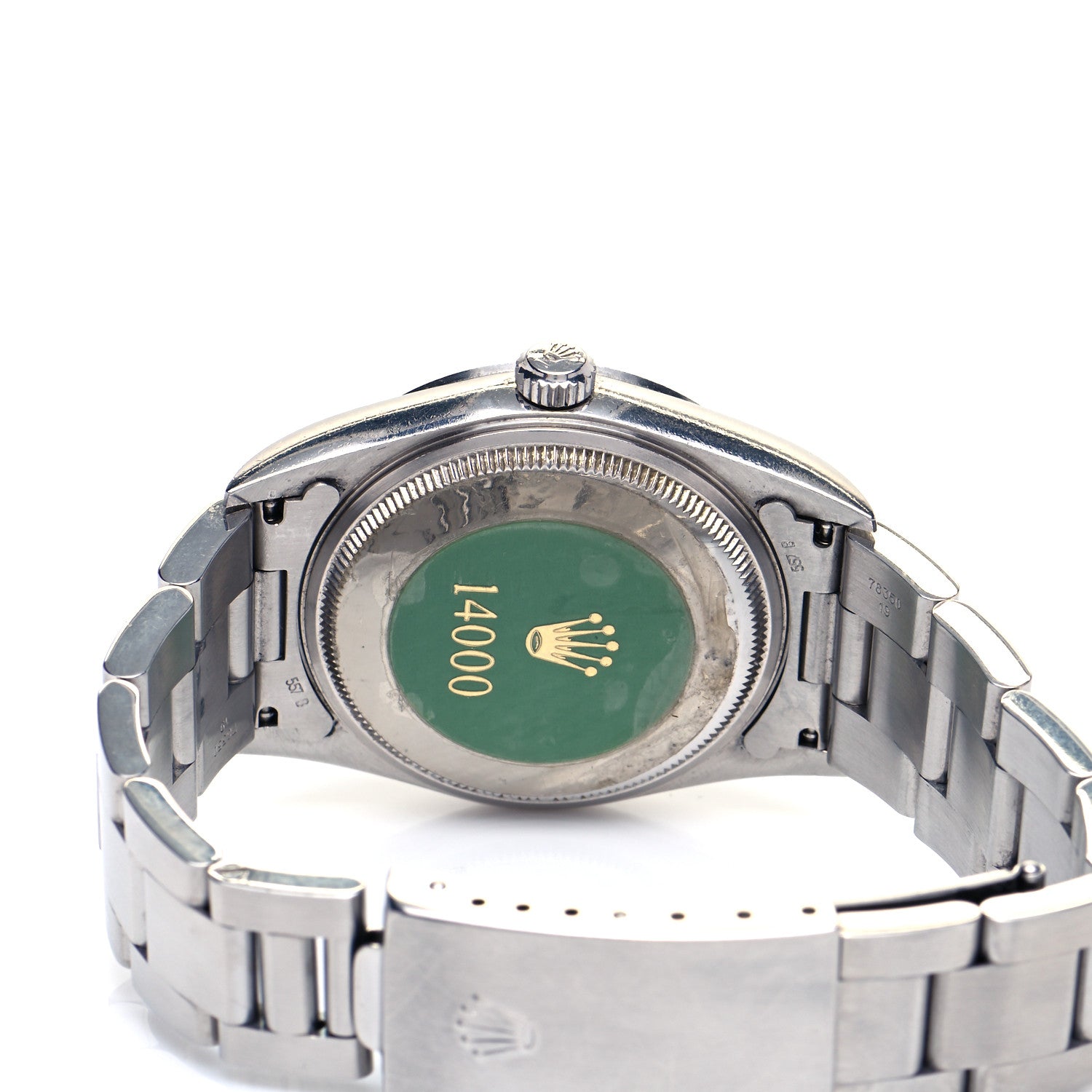 Rolex Stainless Steel 34mm Air-King Oyster Perpetual Precision Watch Black 14000 4 of 5