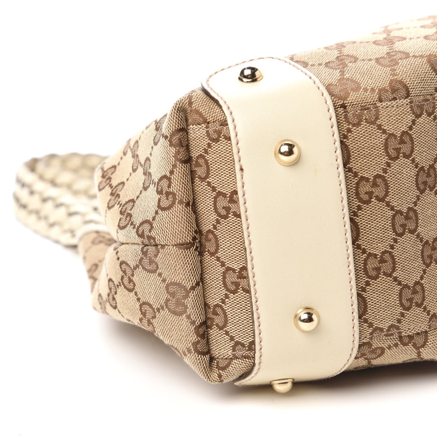 Monogram Small Pelham Shoulder Bag Off White