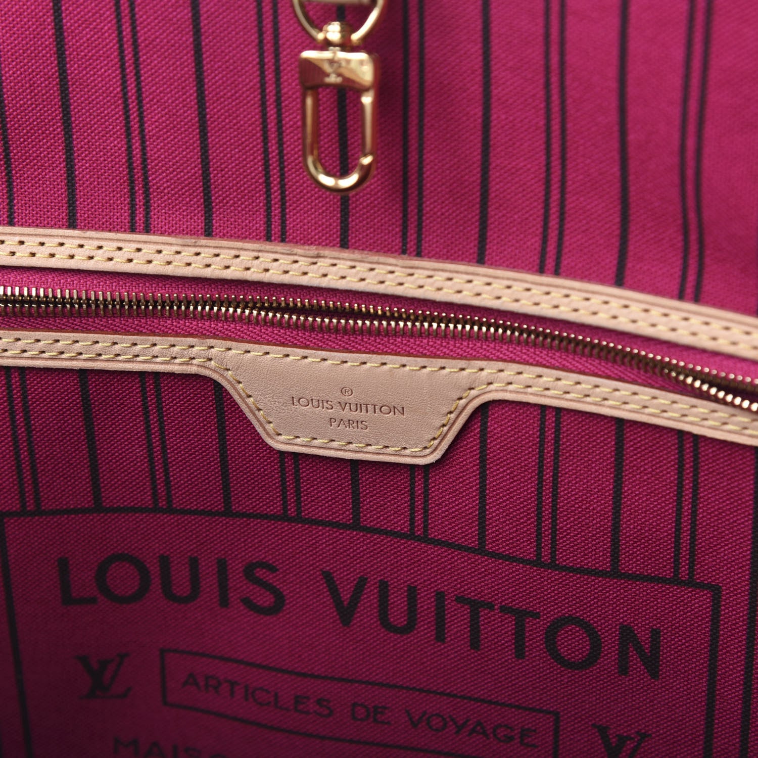 Louis Vuitton Monogram Neo Neverfull MM Pivoine 6 of 10