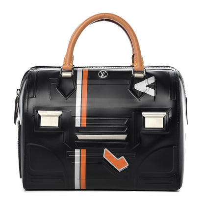 Louis Vuitton Epi Spaceship Embossed Speedy 25 Black 1 of 9