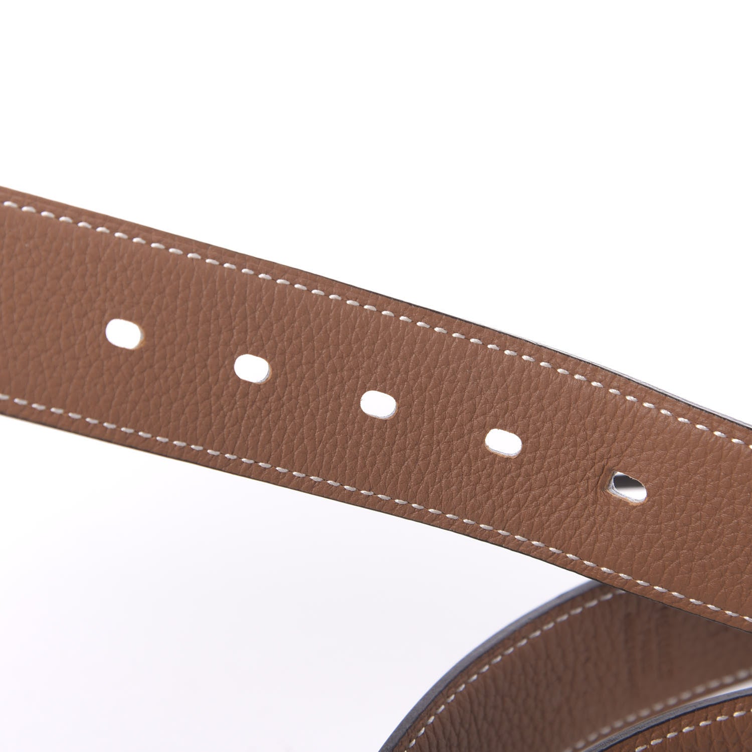 Hermes Box Togo 32mm Hapi Belt 95 Black Gold 4 of 6