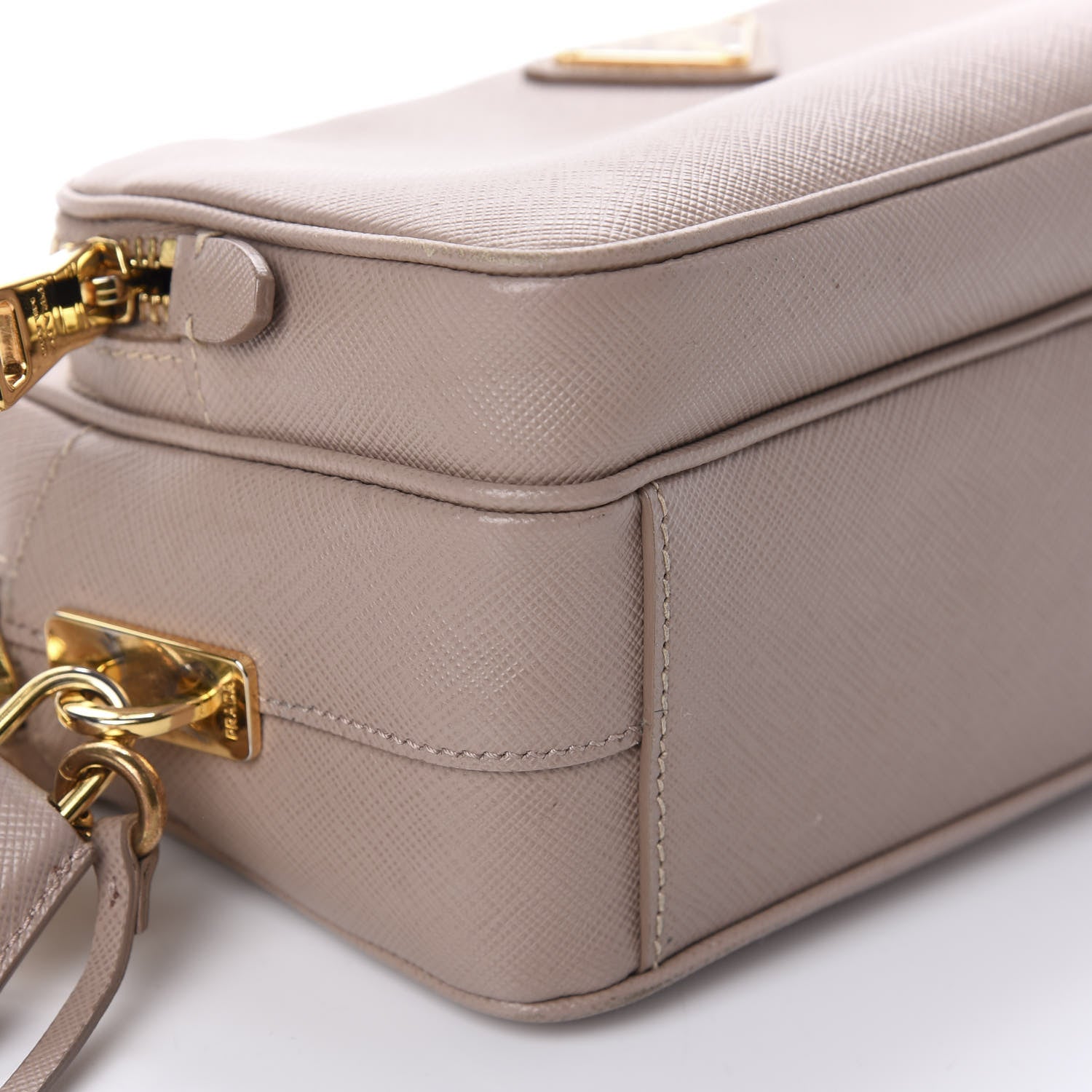 Prada Saffiano Camera Case Crossbody Bag Cammeo 6 of 11