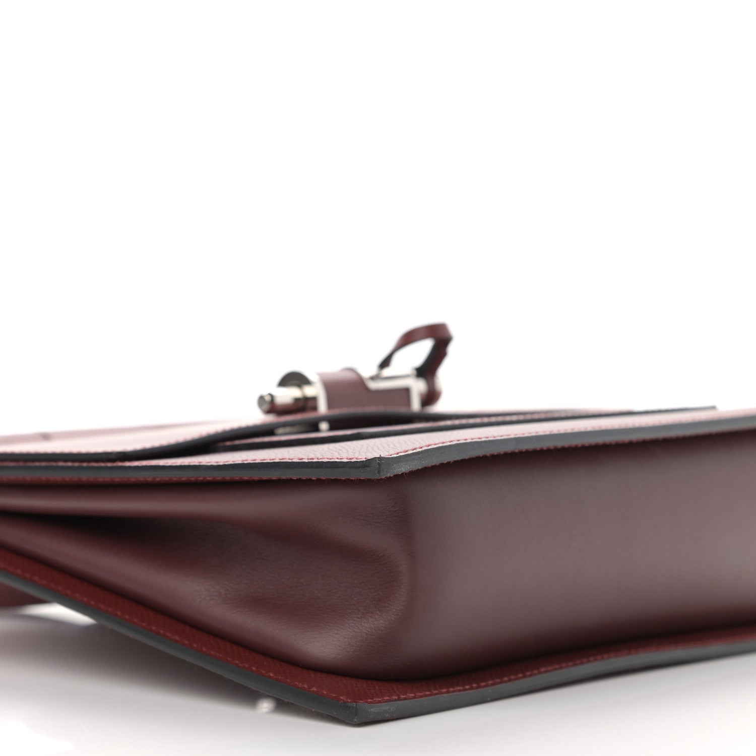 Hermes Swift Epsom Sacabar 24 Rouge H 9 of 10