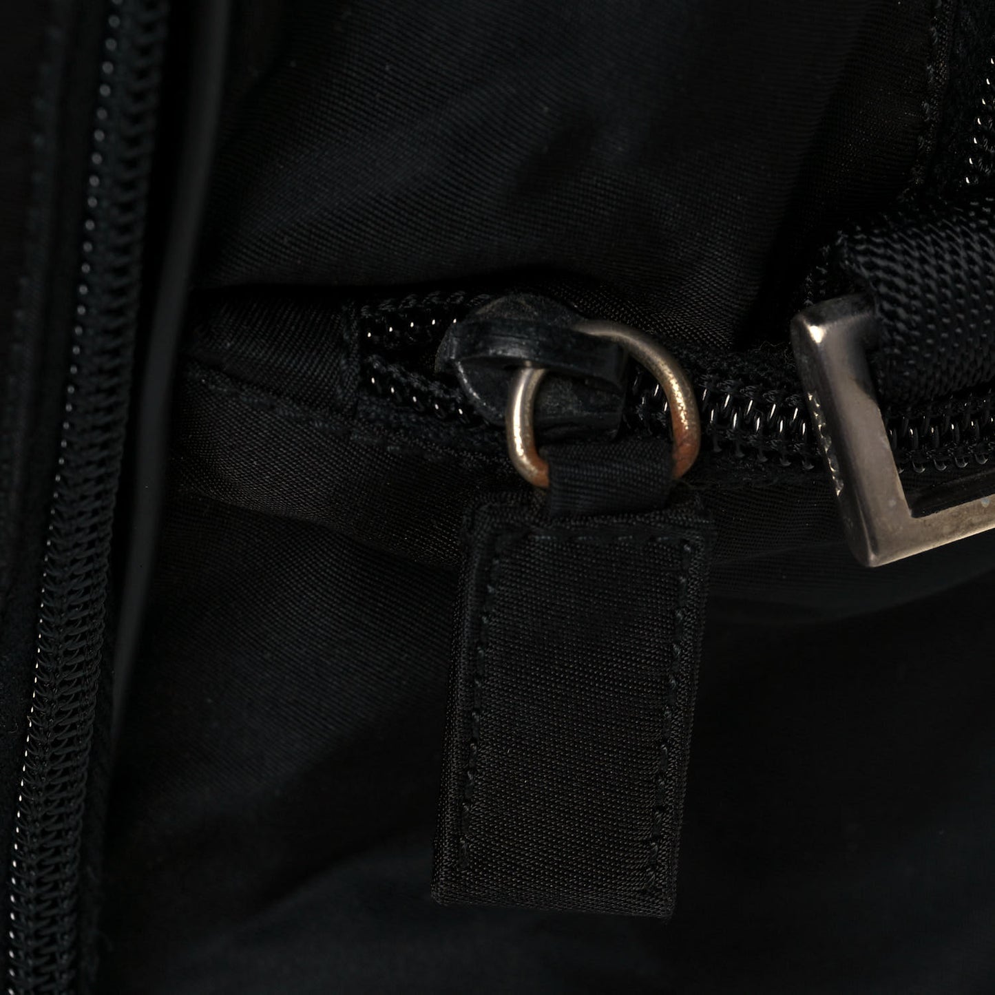 Tessuto Nylon Viaggio Travel Bag Black