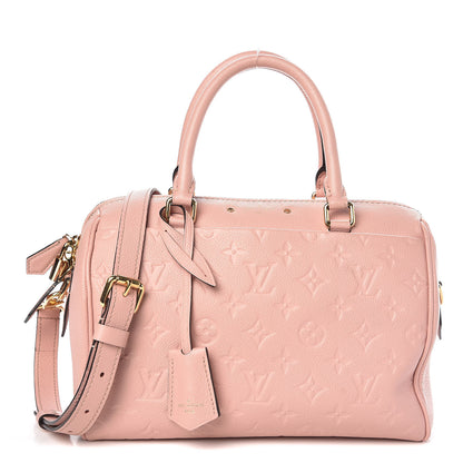 Louis Vuitton Empreinte Speedy Bandouliere 25 NM Rose Poudre 1 of 9