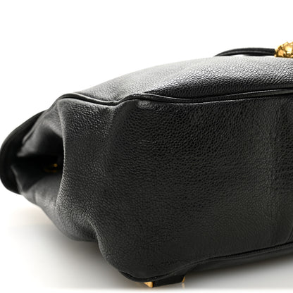 Chanel Caviar CC Backpack Black 9 of 10