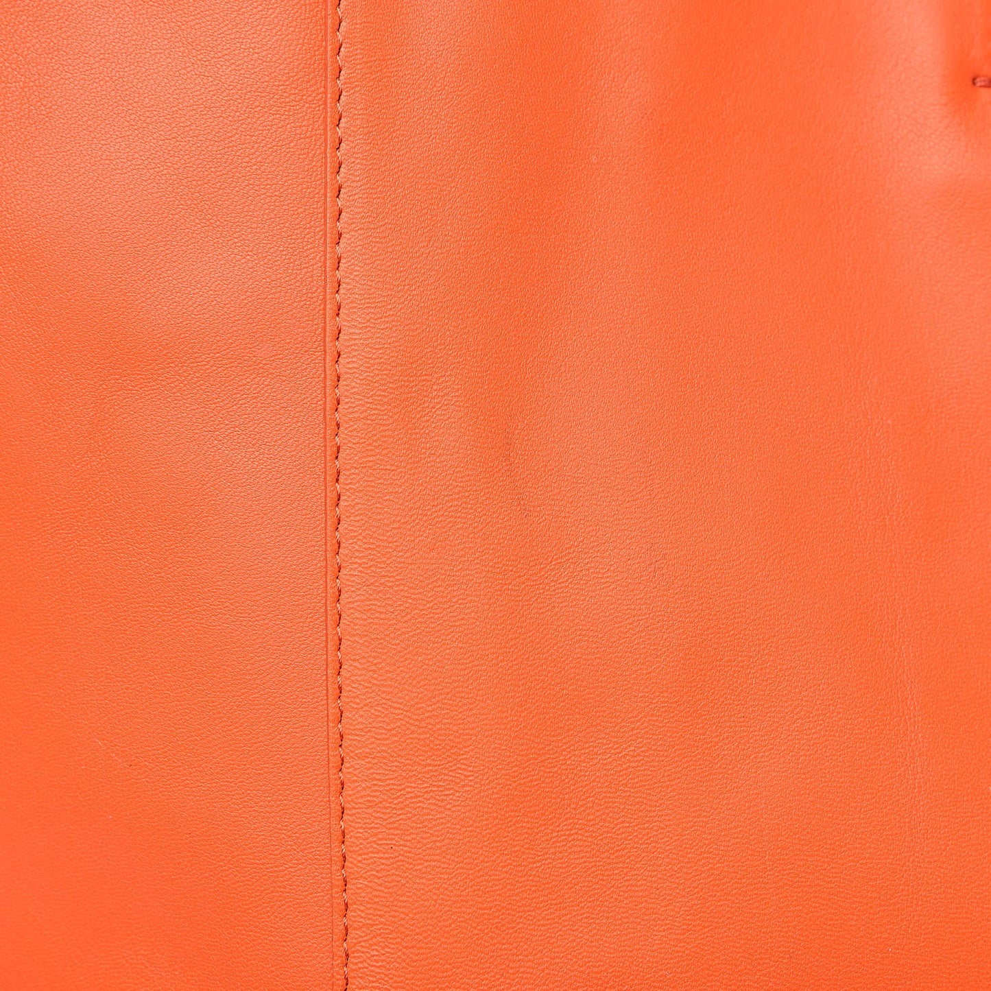Lambskin Vertical Bi-Cabas Orange Magenta