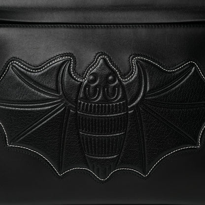 Loewe Calfskin Embroidered Bat T Pouch Black 7 of 7