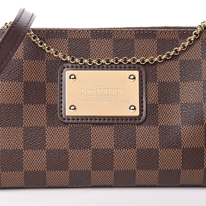 Louis Vuitton Damier Ebene Eva Clutch 9 of 9