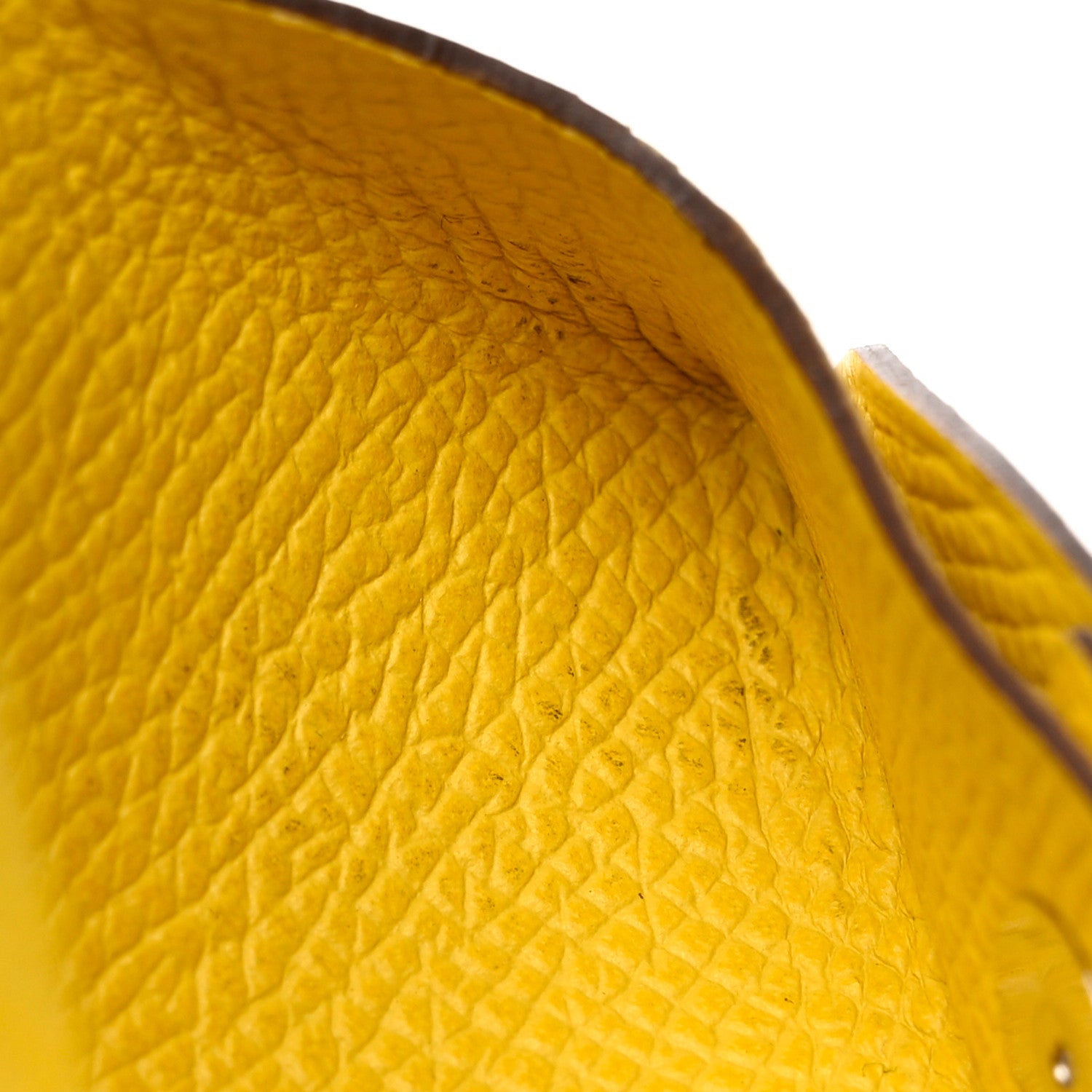 Hermes Epsom Bastia Coin Purse Jaune de Naples 9 of 13