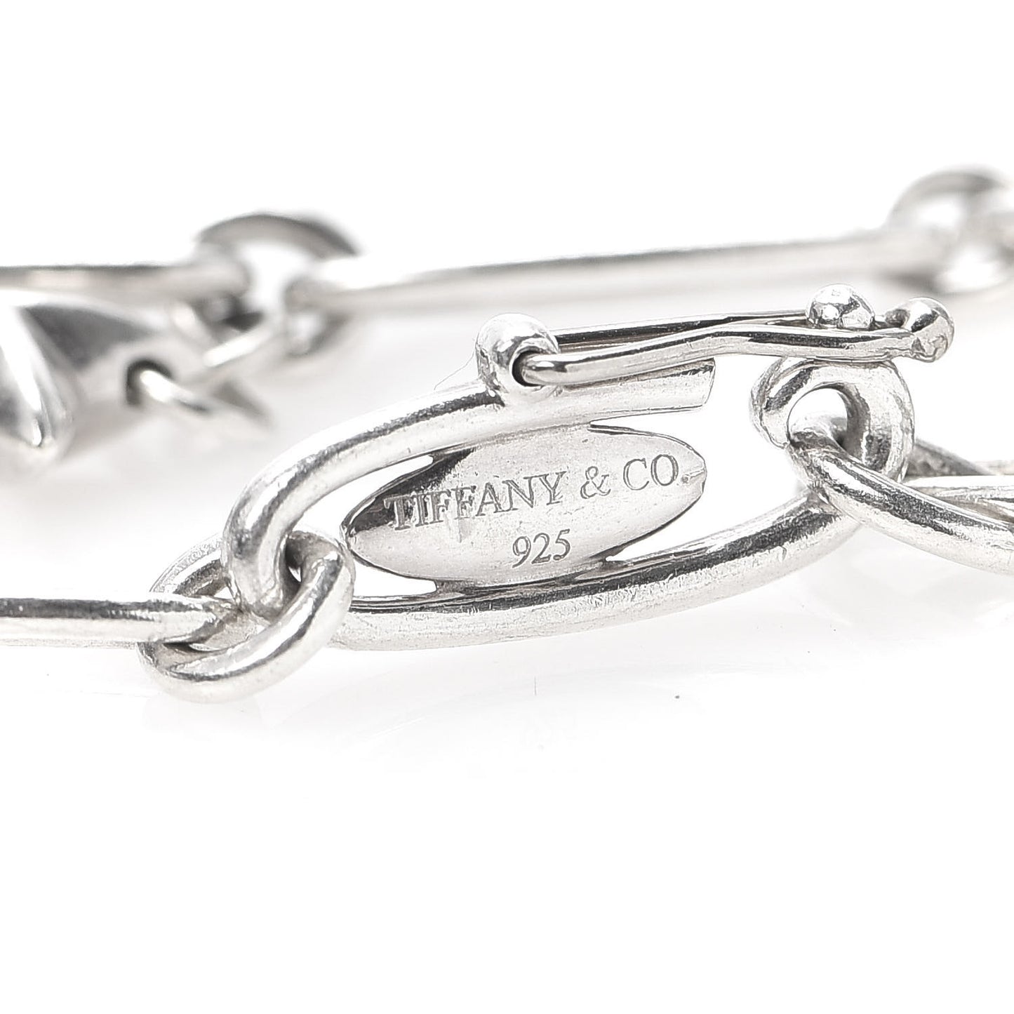 Sterling Silver Elsa Peretti Five Charm Bracelet