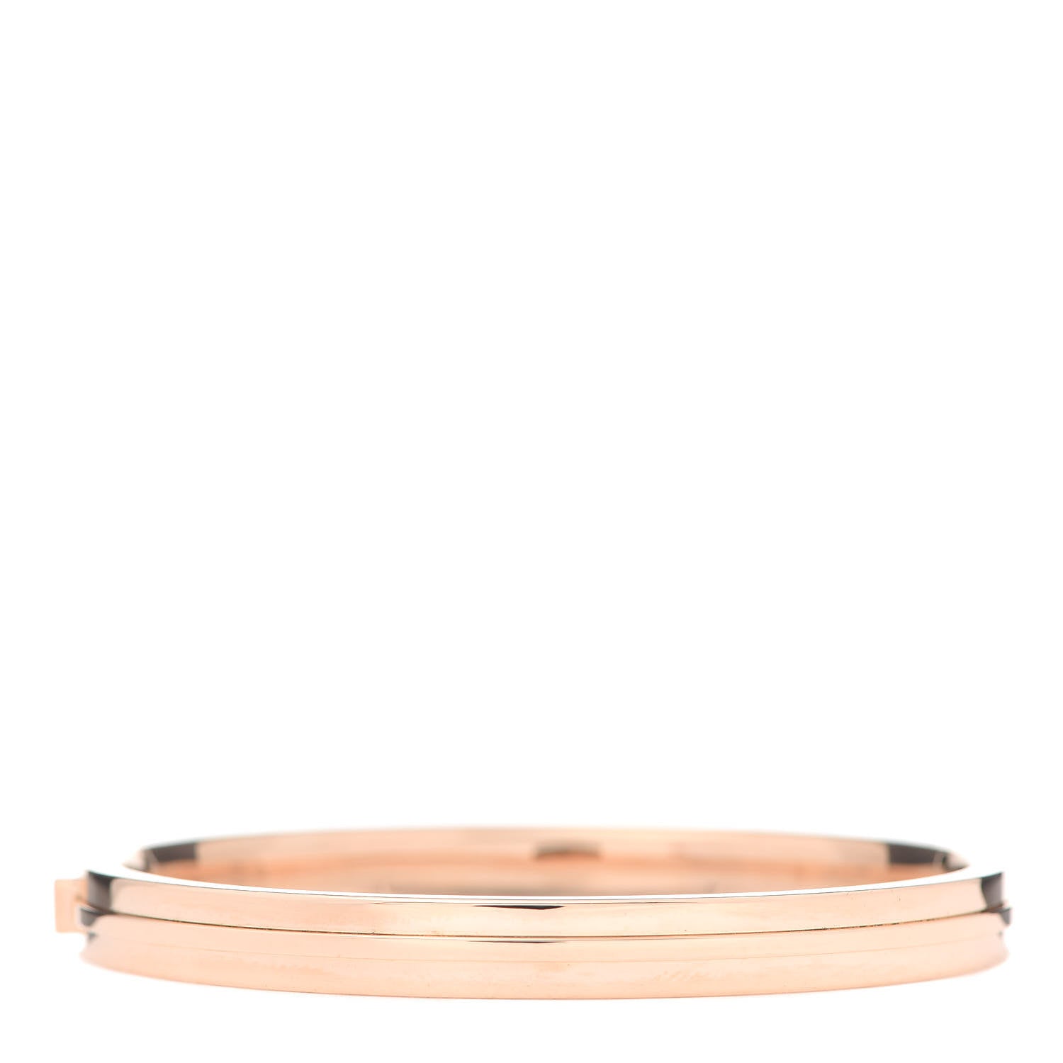 Tiffany 18K Rose Gold Diamond T Hinged Pave Bracelet 3 of 6