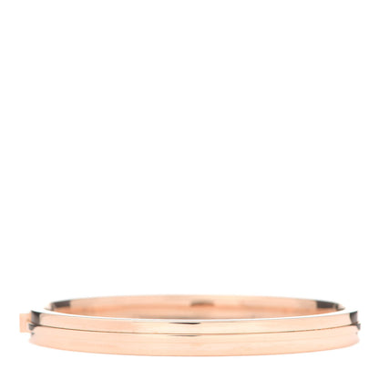 Tiffany 18K Rose Gold Diamond T Hinged Pave Bracelet 3 of 6