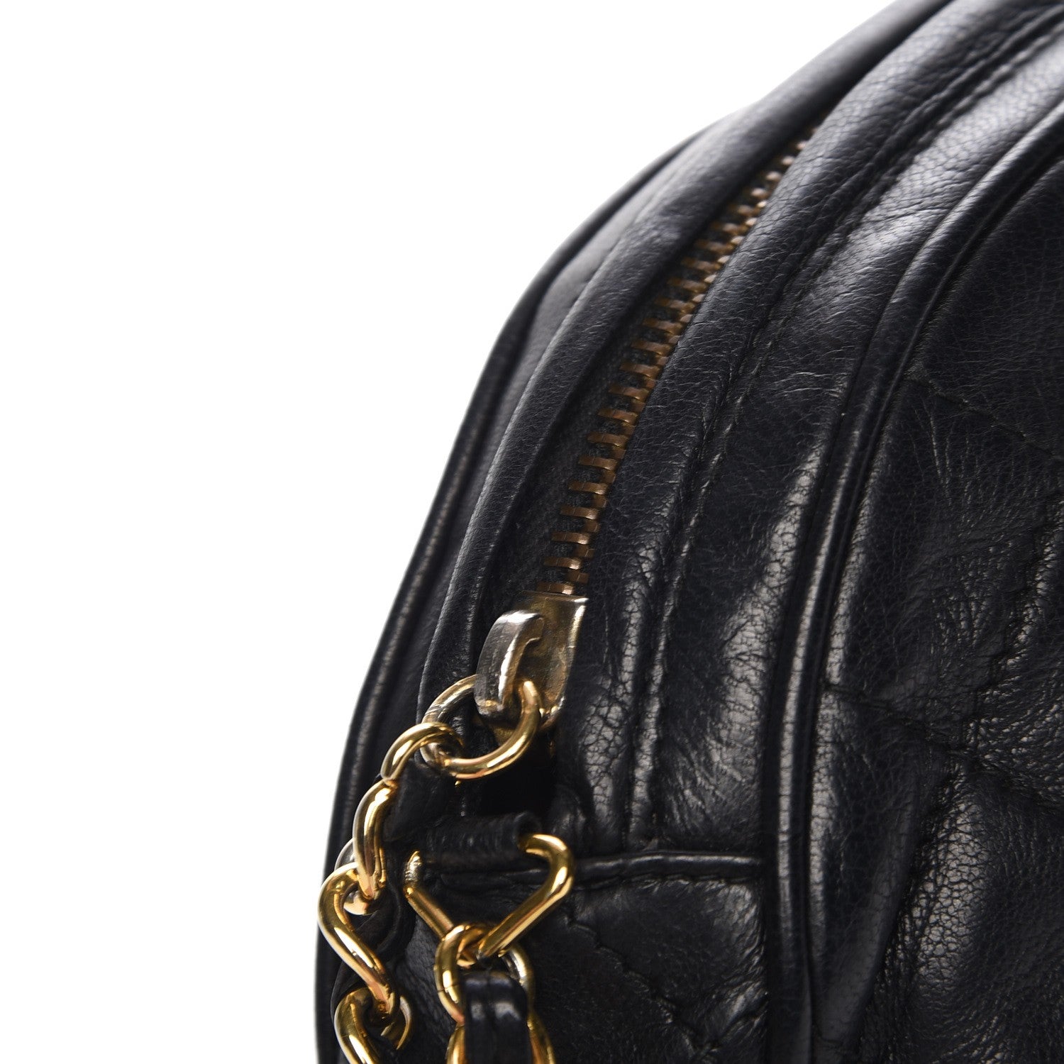 Chanel Lambskin Quilted Tassel Camera Case Black 9 of 9