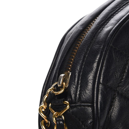 Chanel Lambskin Quilted Tassel Camera Case Black 9 of 9