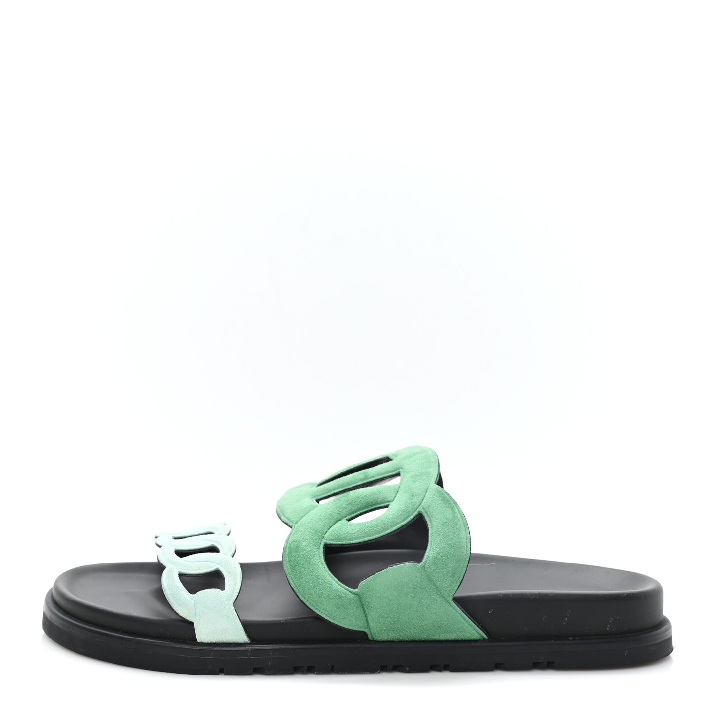 Suede Goatskin Extra Sandals  39 Vert