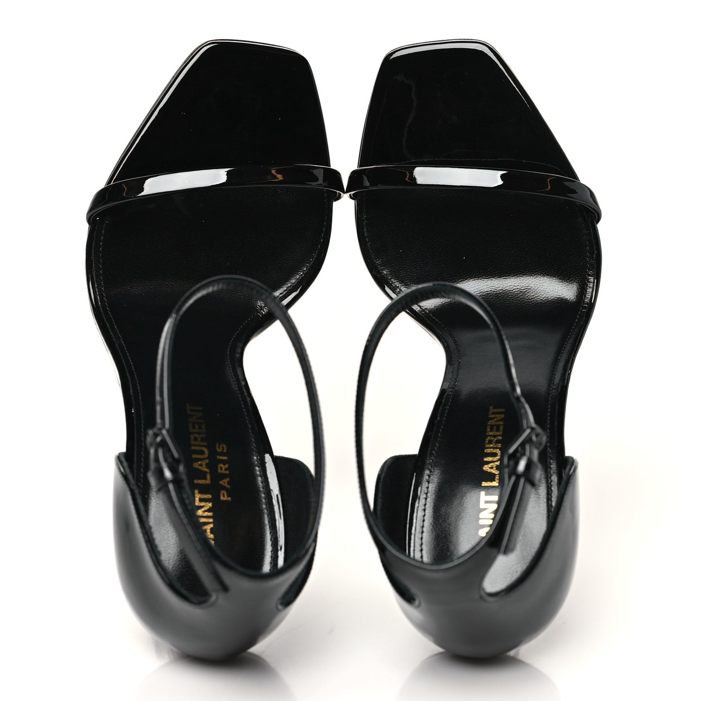 Vernice Chiffon Opyum 110 Sandals 36.5 Black