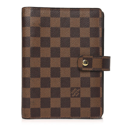 Louis Vuitton Damier Ebene Medium Ring Agenda Cover 1 of 11