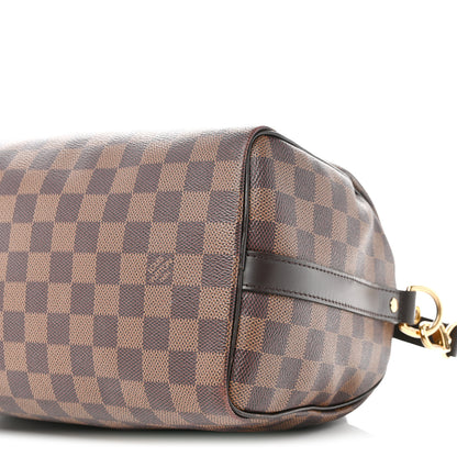 Louis Vuitton Damier Ebene Speedy Bandouliere 25 9 of 10