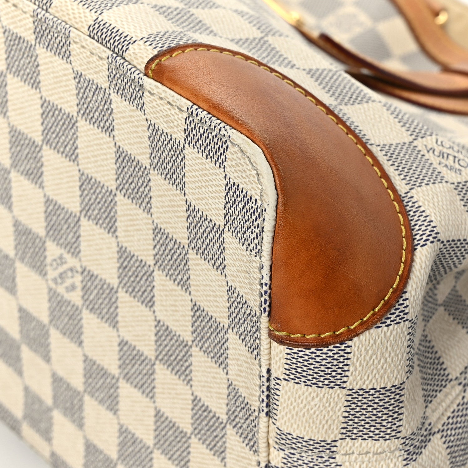 Louis Vuitton Damier Azur Hampstead MM 8 of 11