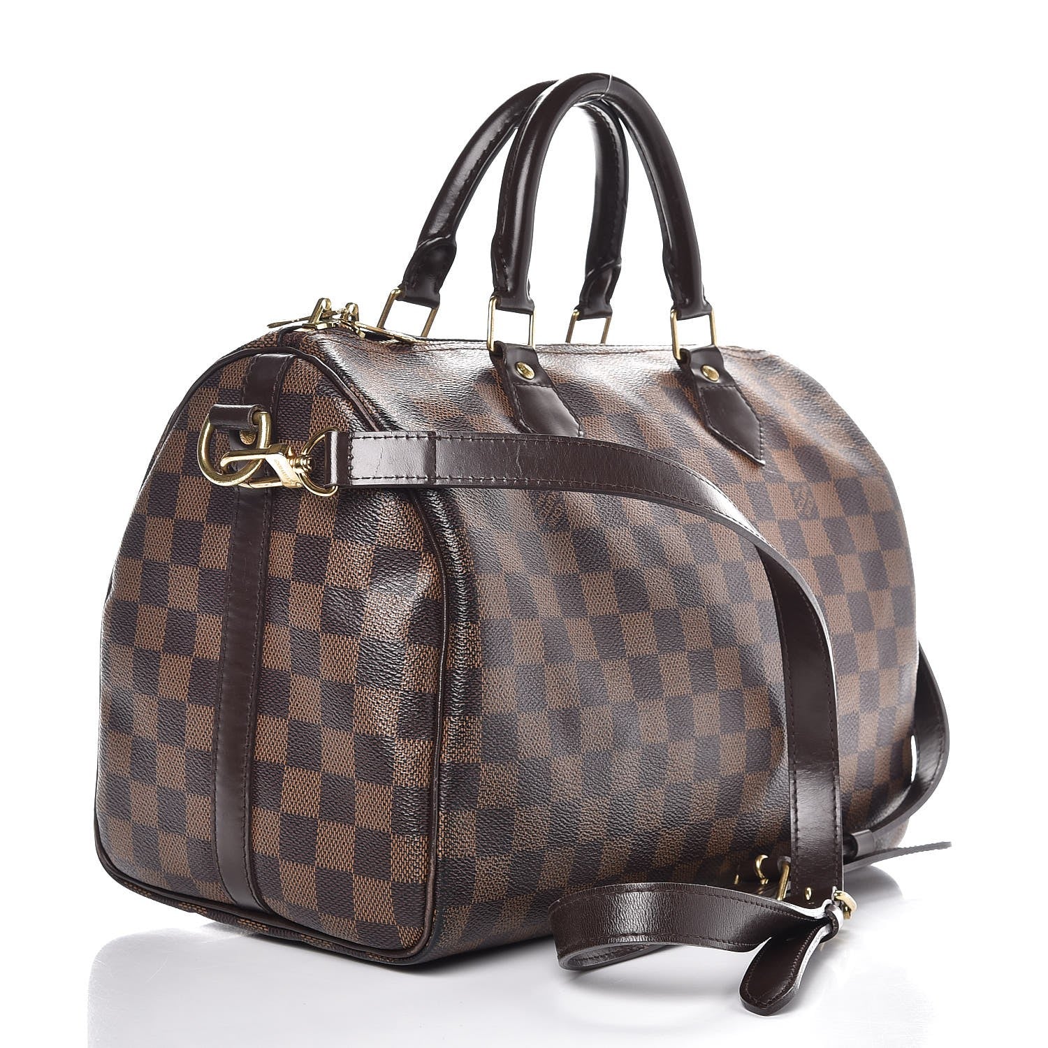 Louis Vuitton Damier Ebene Speedy Bandouliere 30 3 of 9