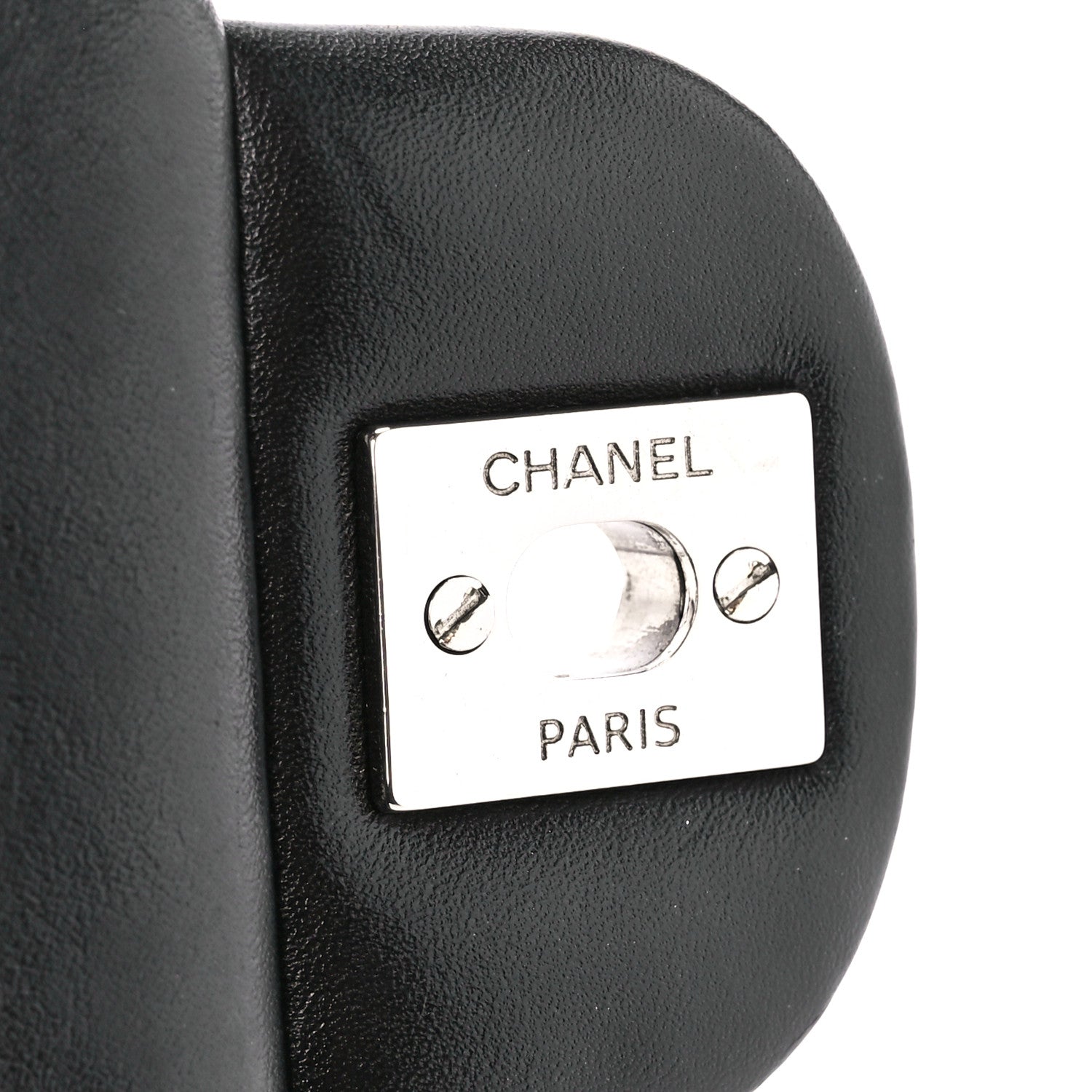 Chanel Patent Calfskin Quilted Mini Square Flap Black 7 of 11