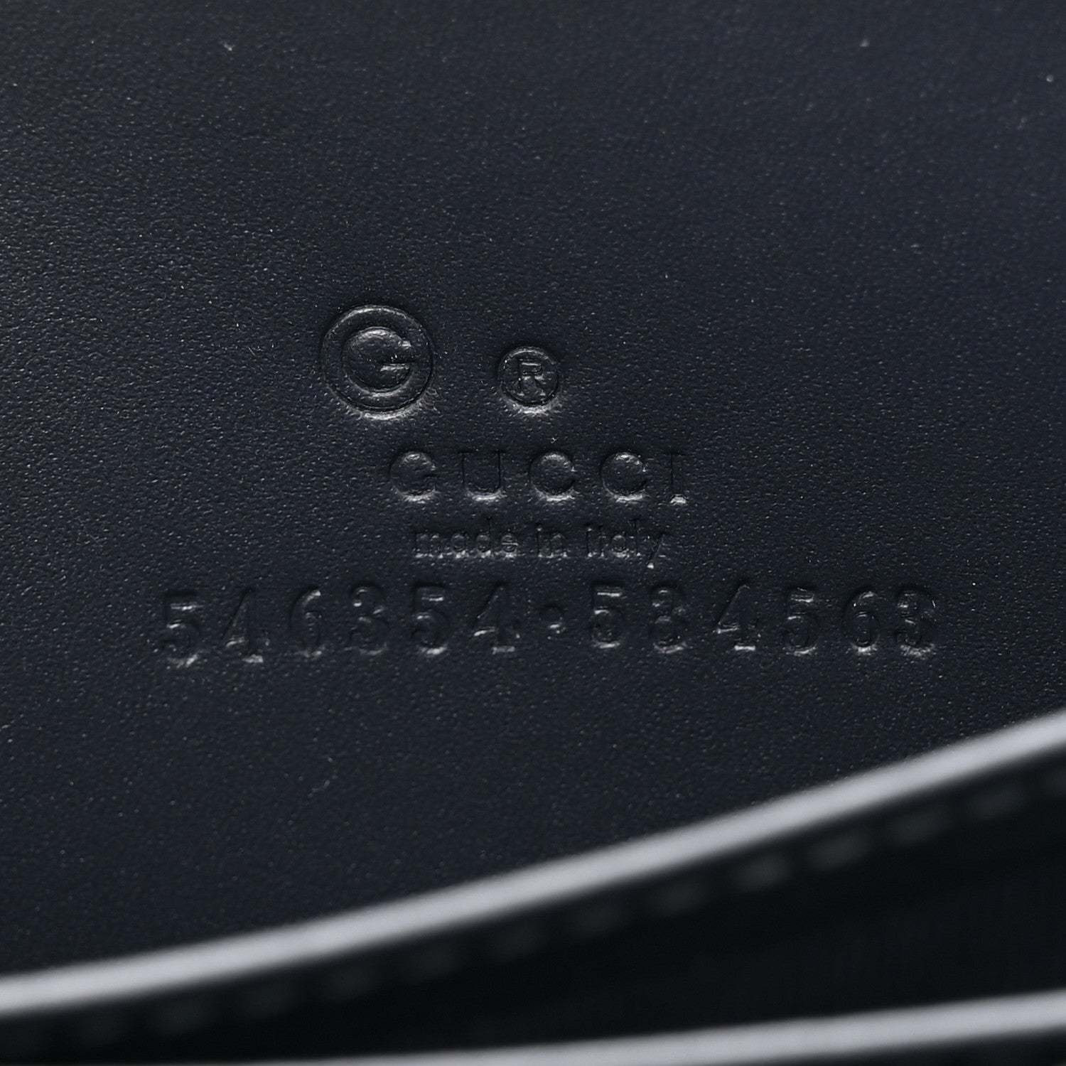 Gucci GG Supreme Monogram Blooms Zip Around Card Case Wallet Beige Blue Navy 7 of 8