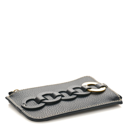 Chloe Grained Shiny Calfskin Small Darryl Coin Purse Black 4 of 7
