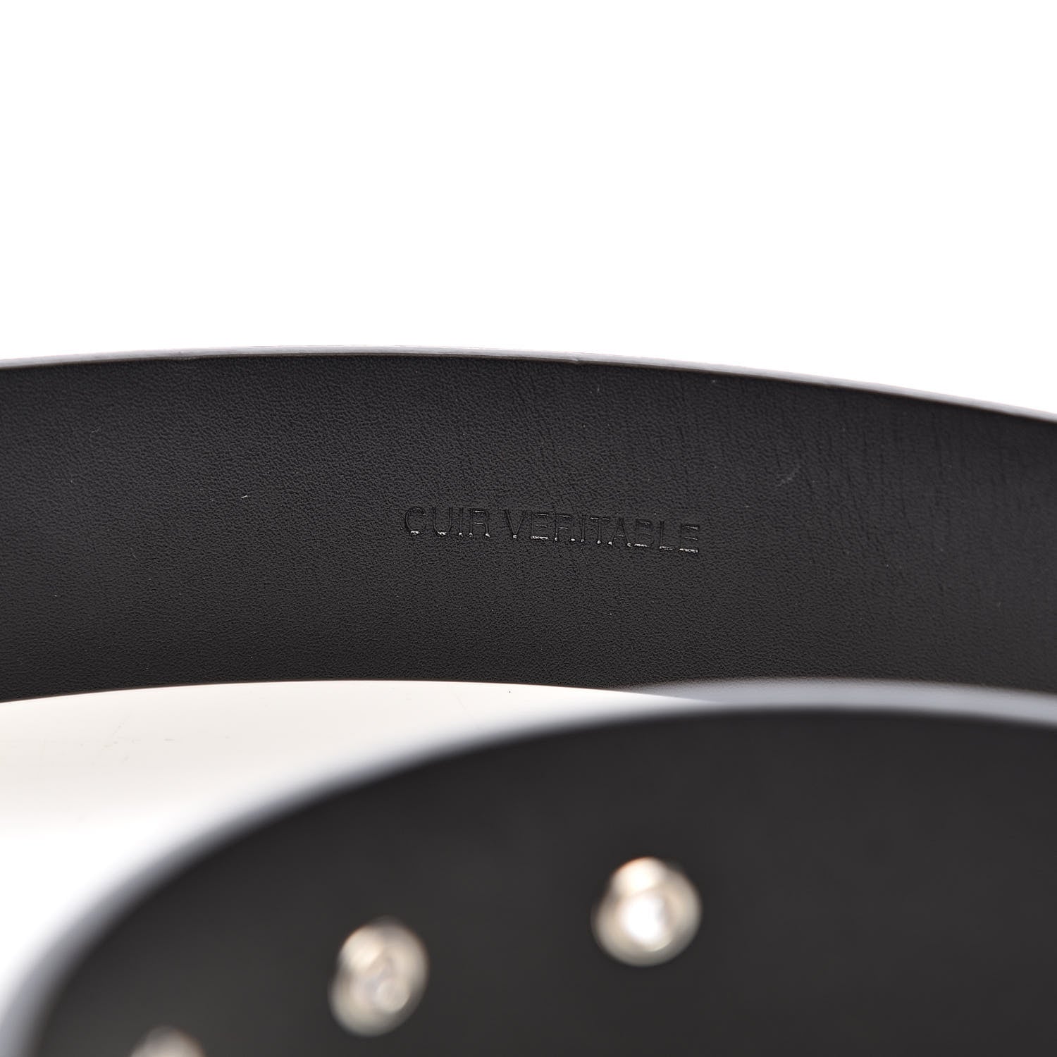Chanel Caviar CC Logo Belt 110 Black 8 of 9