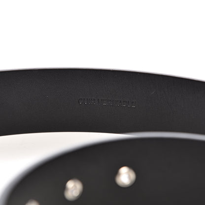 Chanel Caviar CC Logo Belt 110 Black 8 of 9